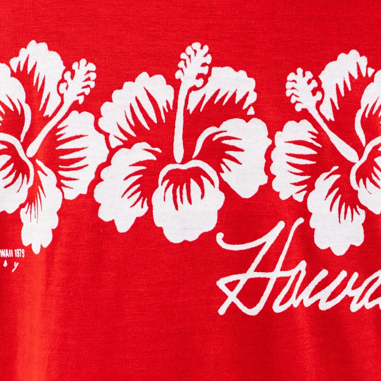 Crazy Shirts Men's Red and White Tshirt Depop