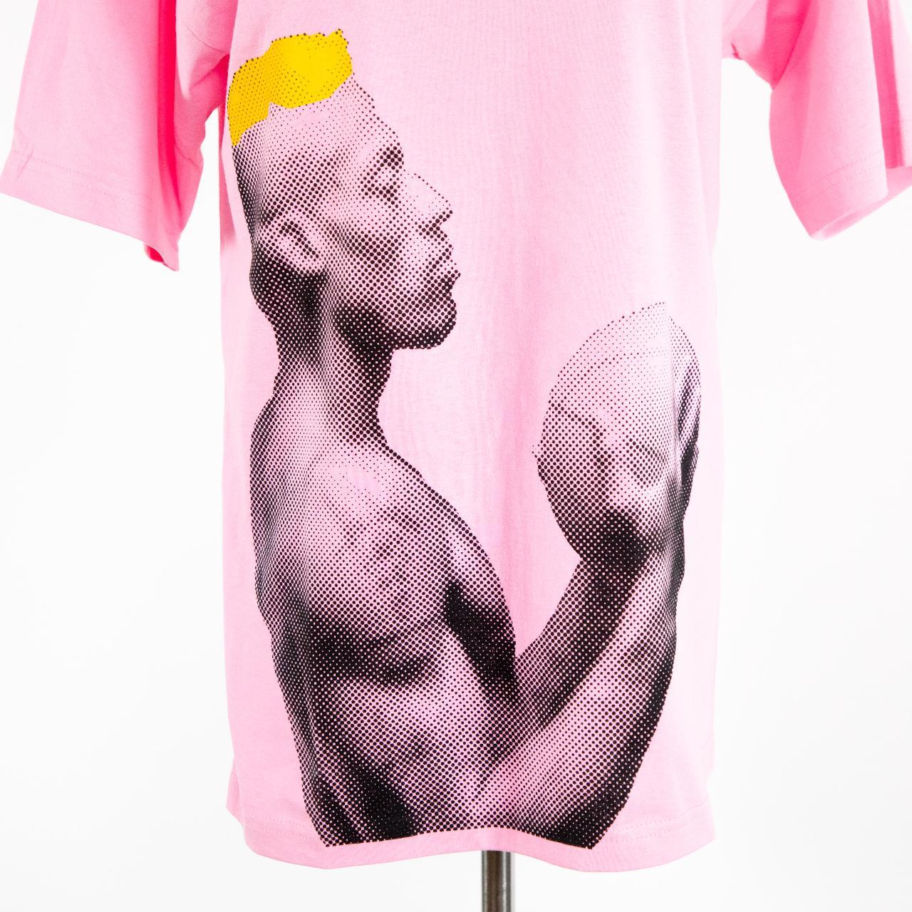 Dennis Rodman Pink T-Shirt Small/Medium Depop