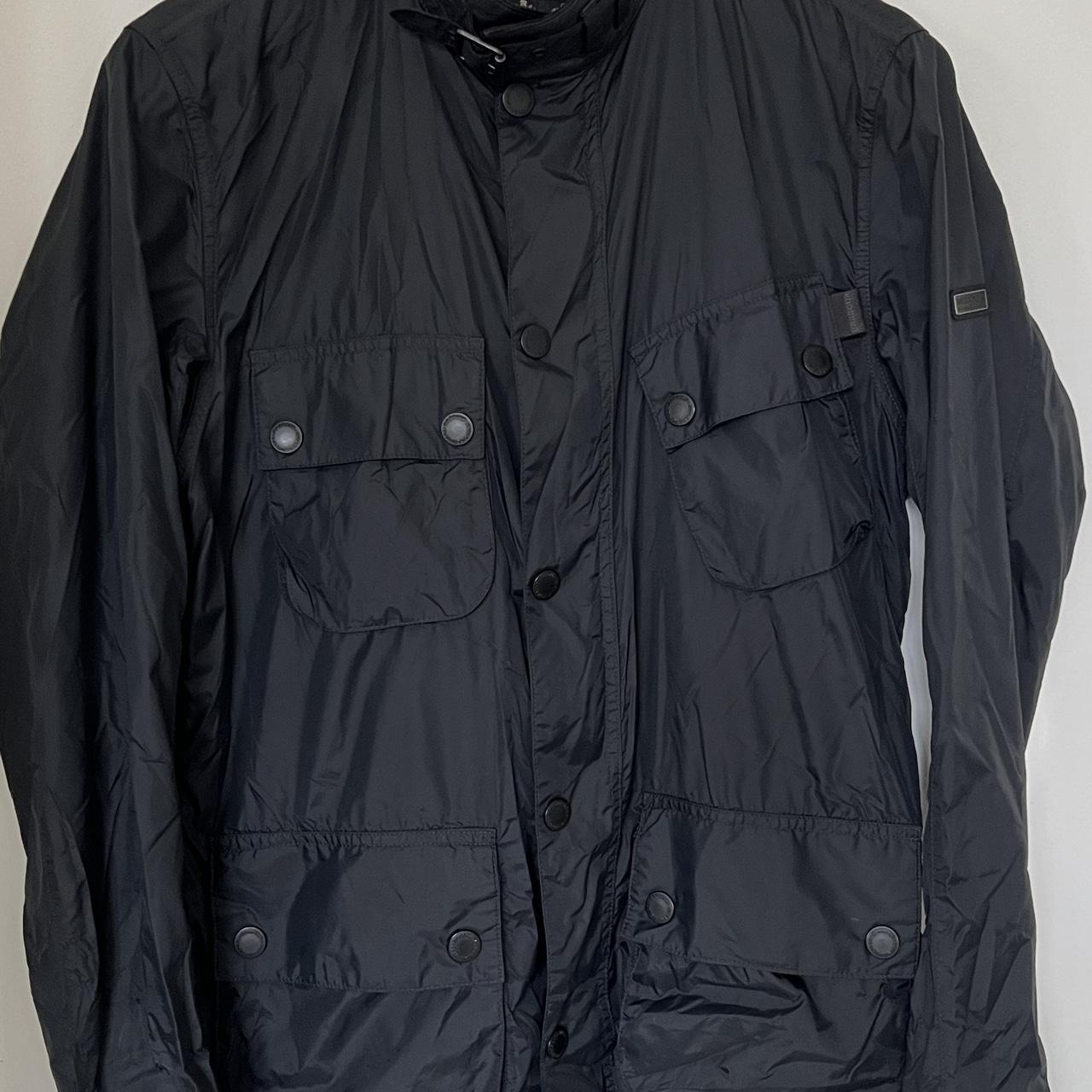 Barbour International Lightweight Jacket Black,... Depop