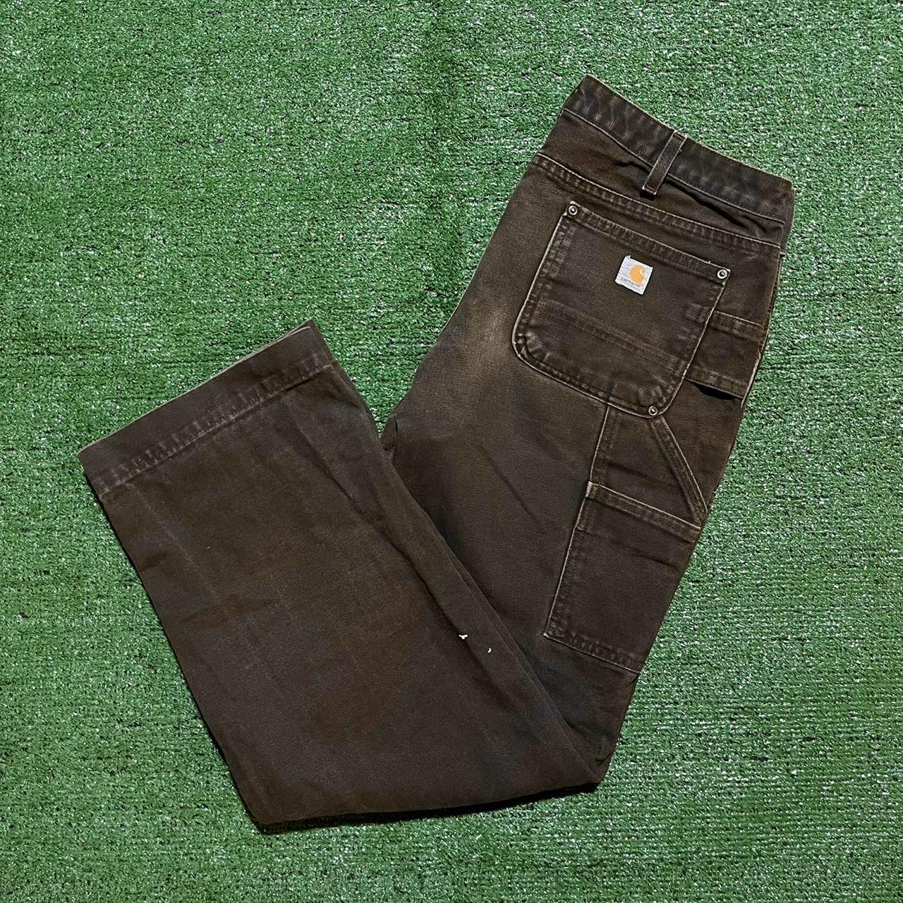 Carhartt Women's Brown Trousers Depop