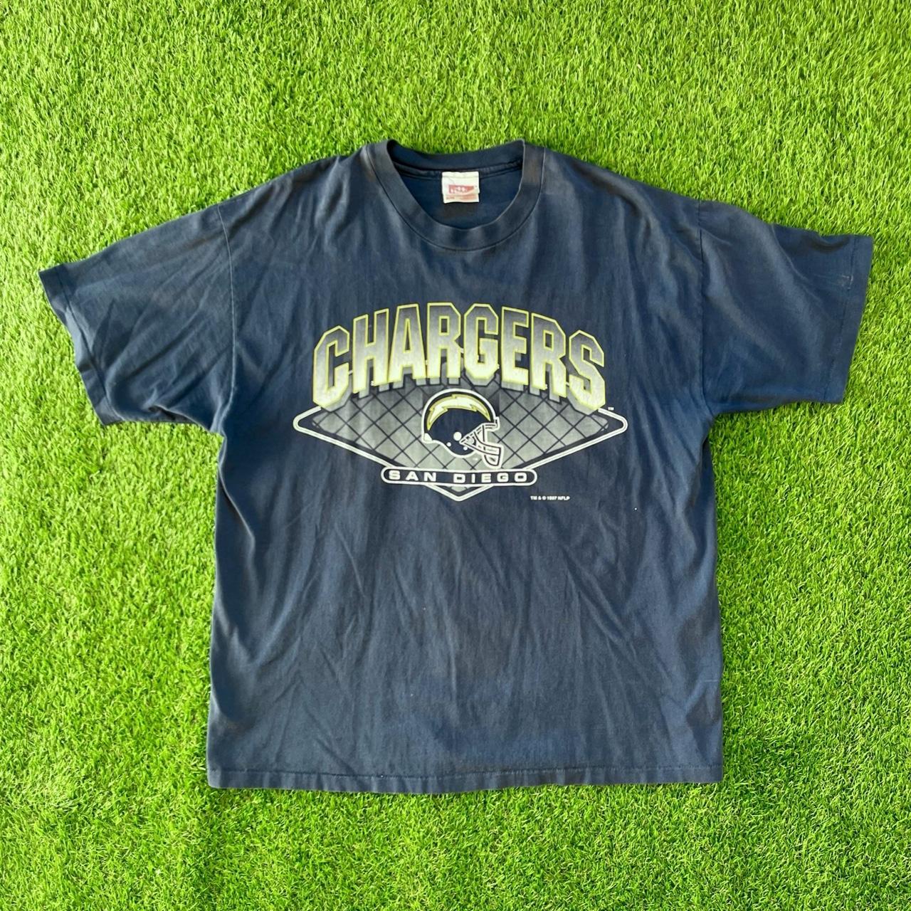 san diego chargers vintage t shirts