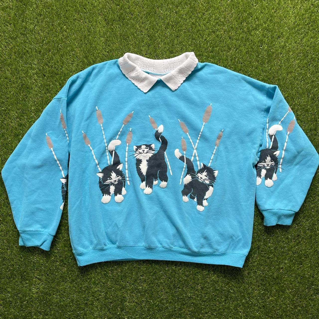 Vintage 2024 cat jumper