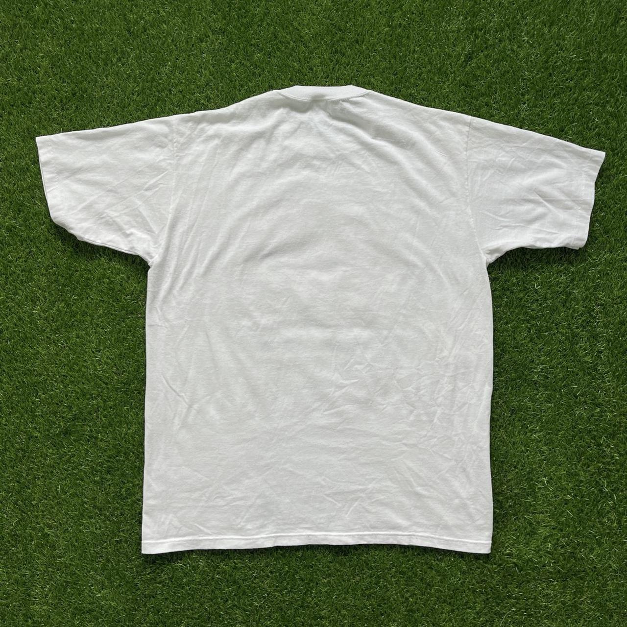 Jerzees Men's White T-shirt | Depop