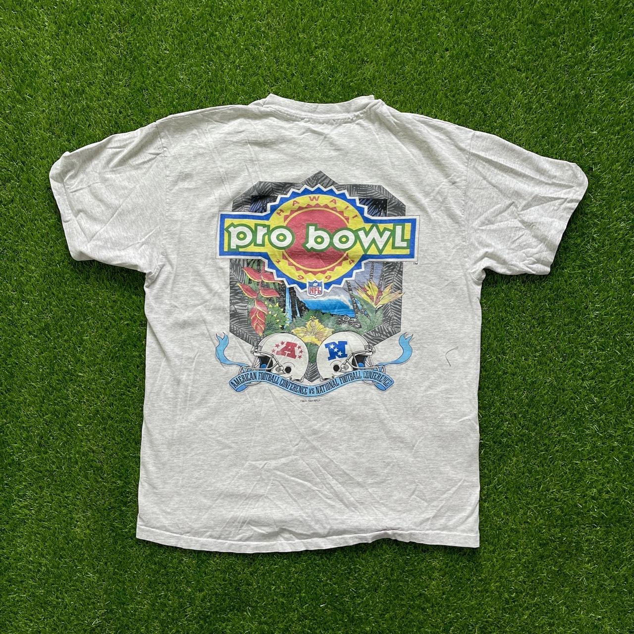 Nfl football pro bowl vintage blue Hawaii t shirt - Depop