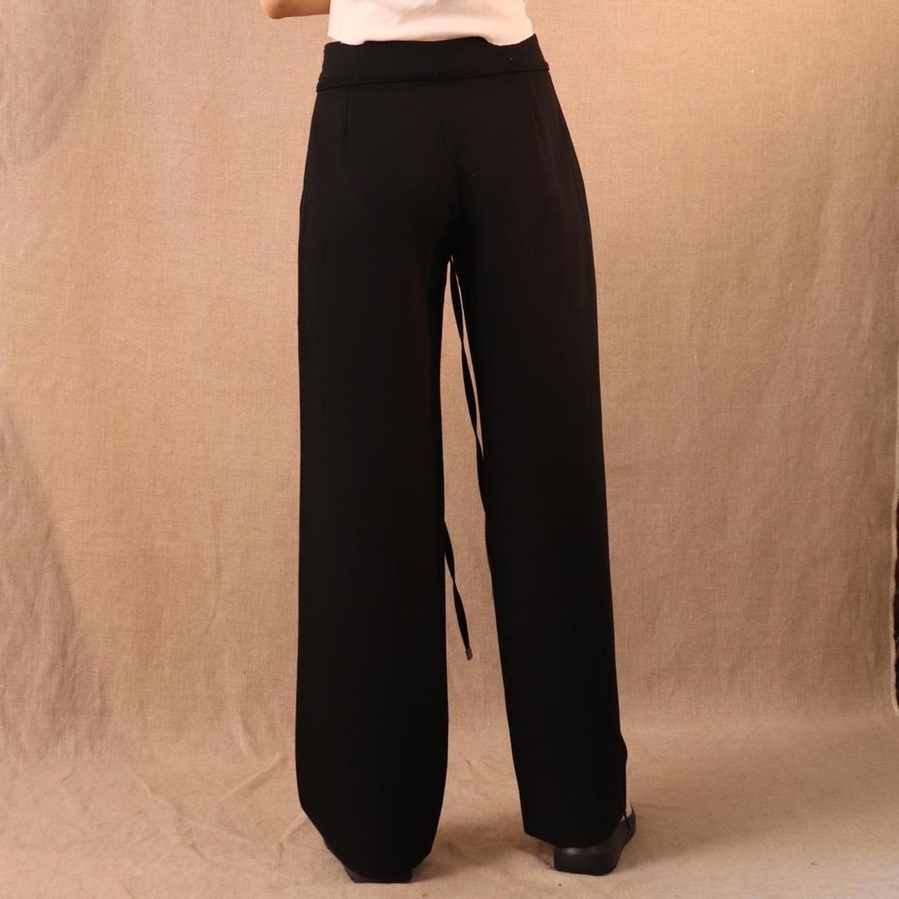 Armani Women's Black Trousers (2)