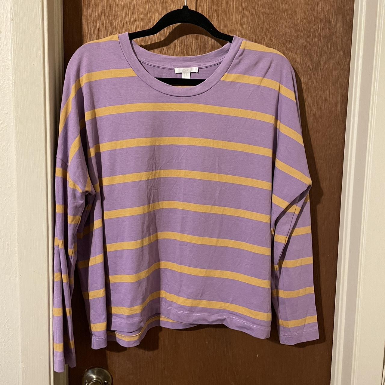 Medium purple COS long sleeve Tshirt - Depop