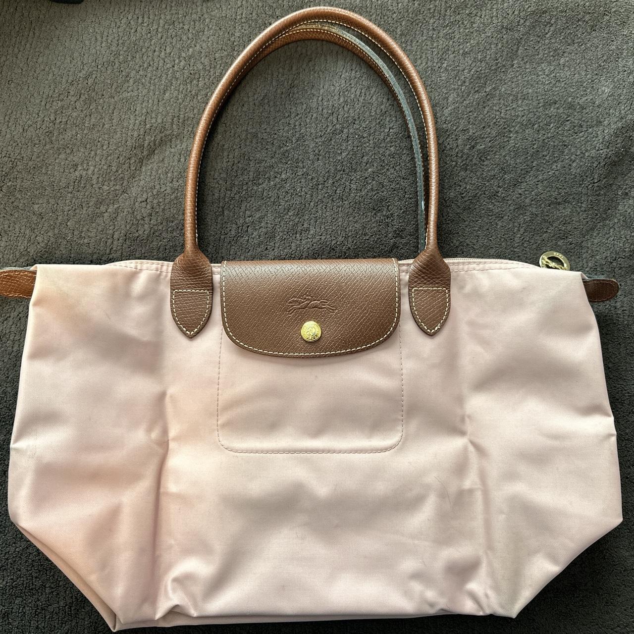 Longchamp Powder Pink Discontinued Color Tote Bag Depop 1739