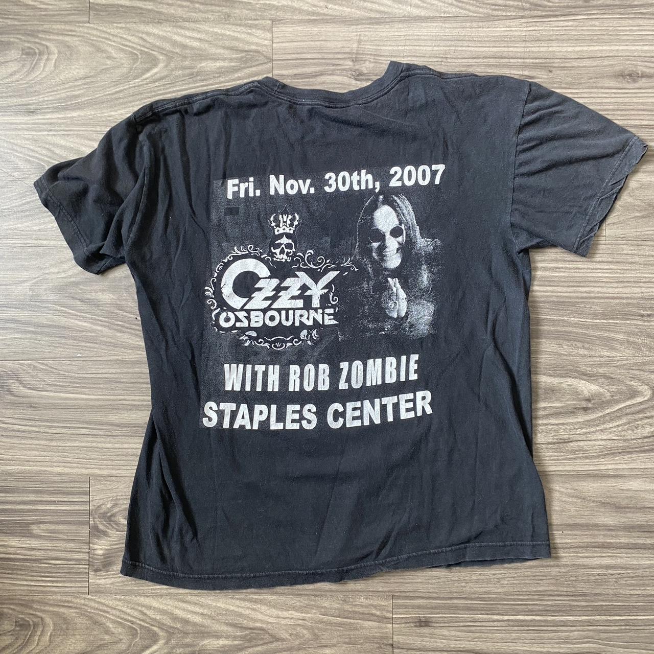 Early 2000's Ozzy Osbourne Rob Zombie 2007 Tour | Depop