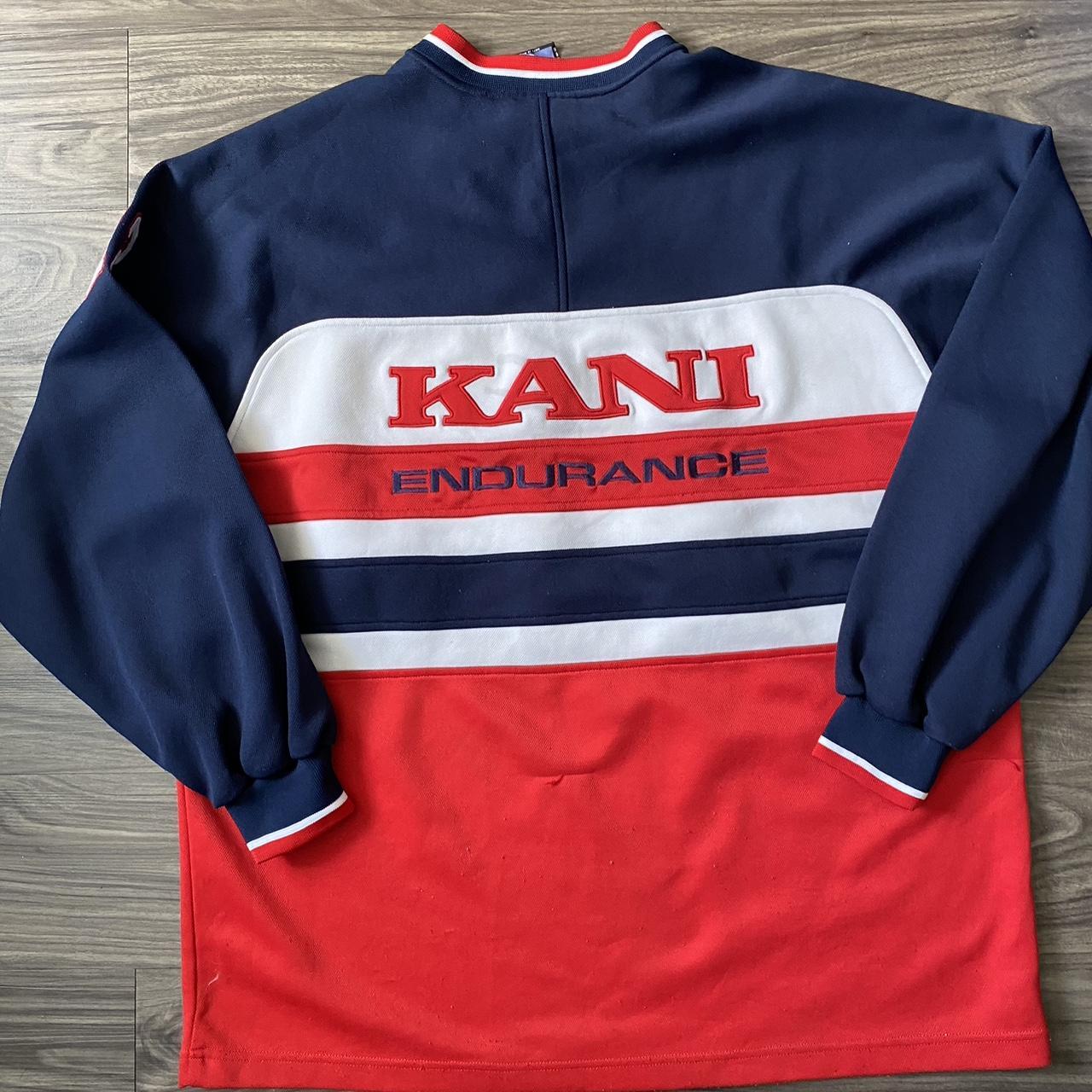 Karl Kani Men's Red and Blue T-shirt (6)
