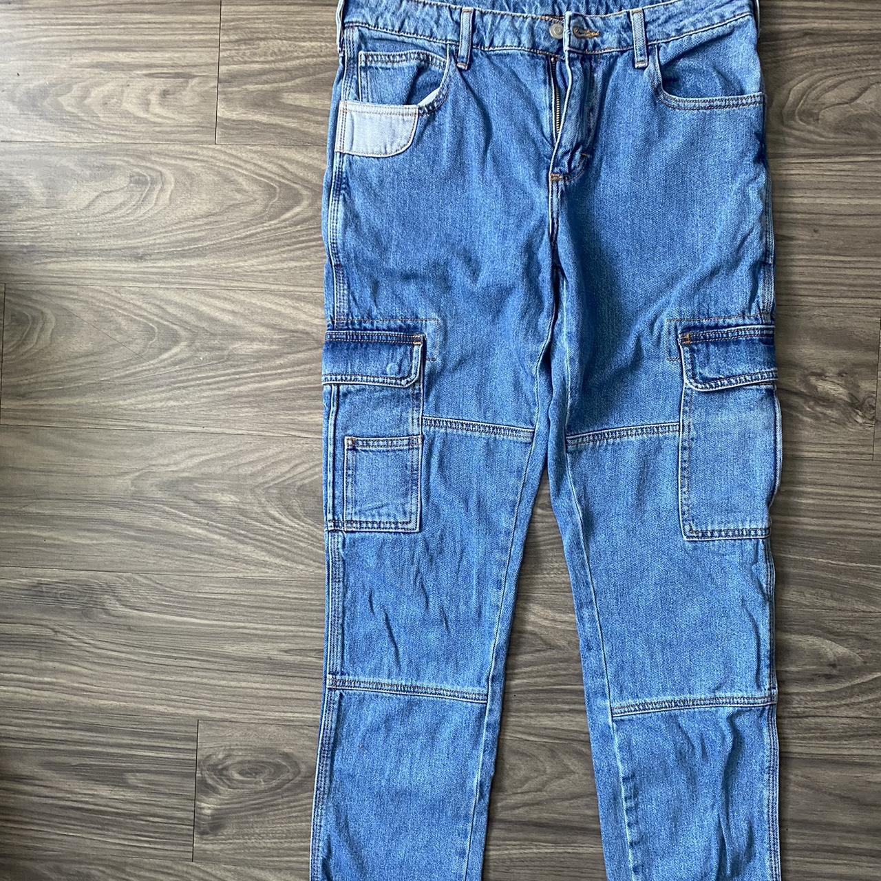Asos Women’s Cargo Skinny Jeans. Fit 36 inches in... - Depop