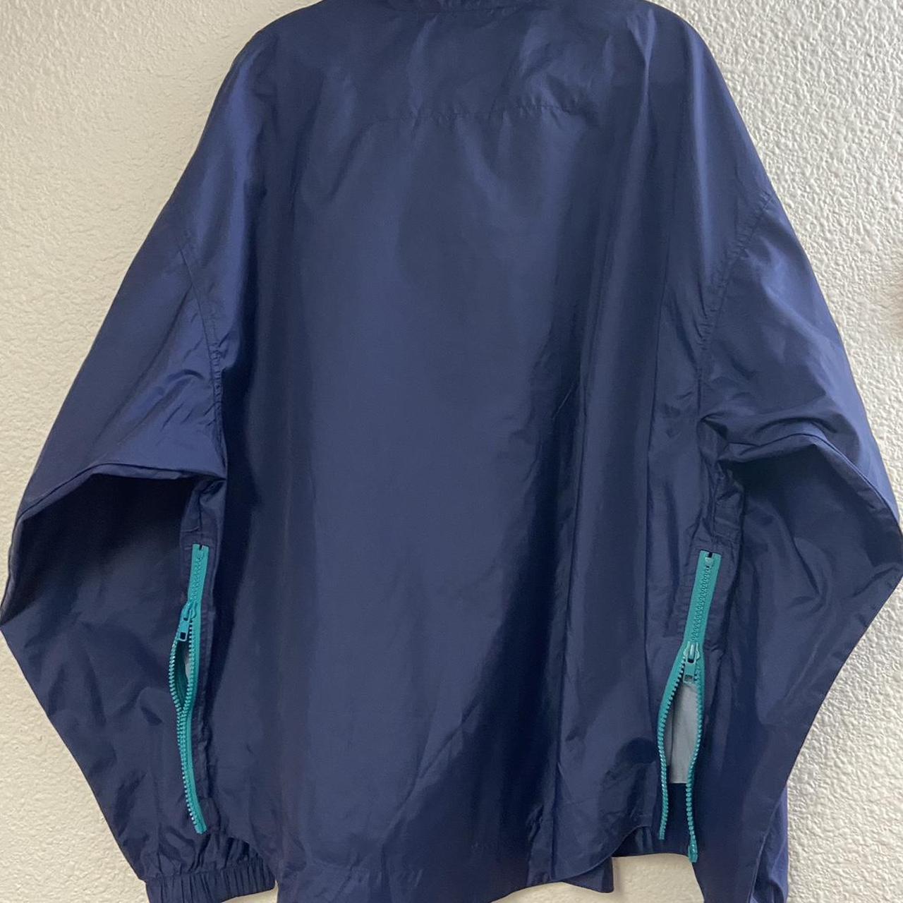 Mariners Quarter zip Windbreaker ╰┈ Size: XL ╰┈ Like... - Depop