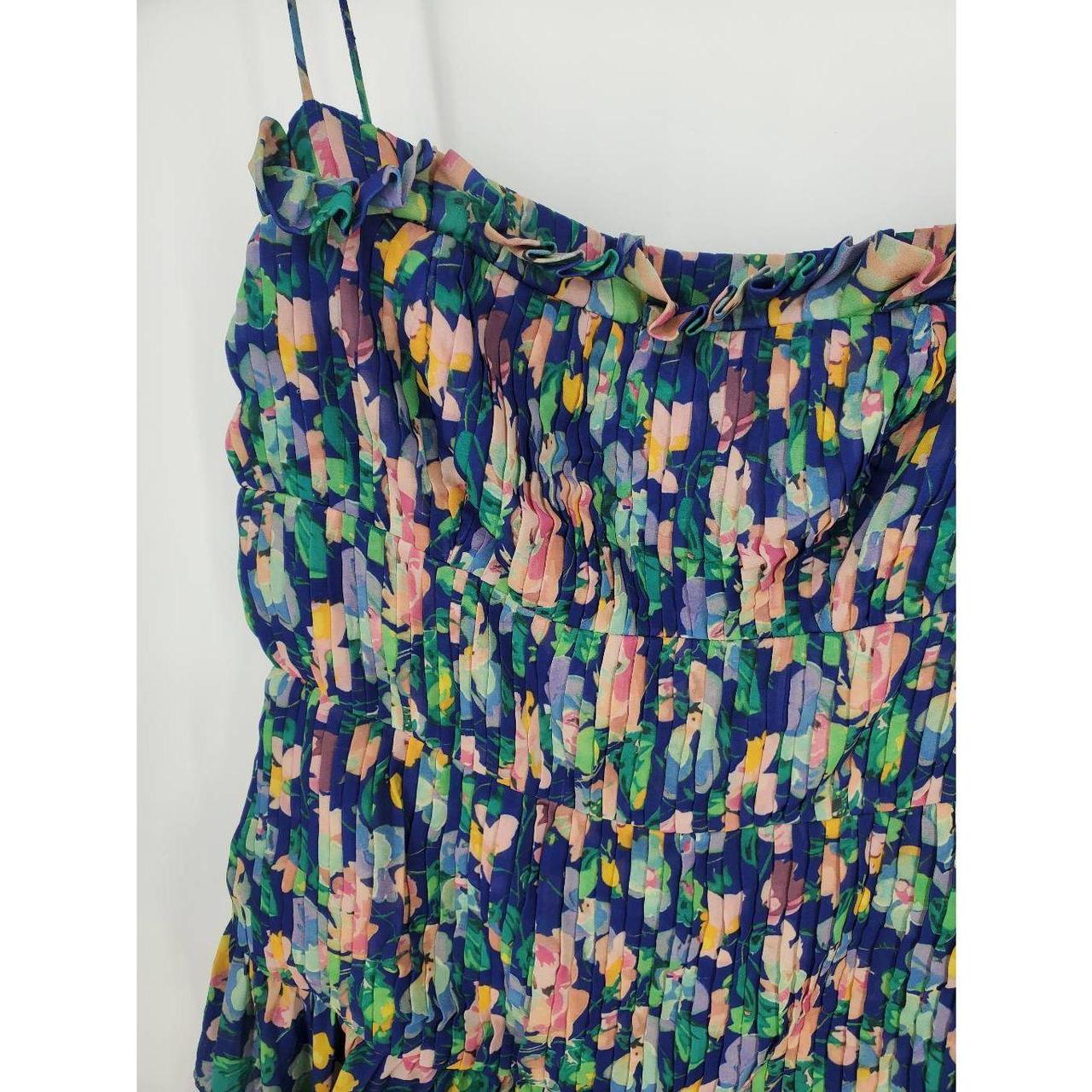 Amur viola on sale pleated floral dress