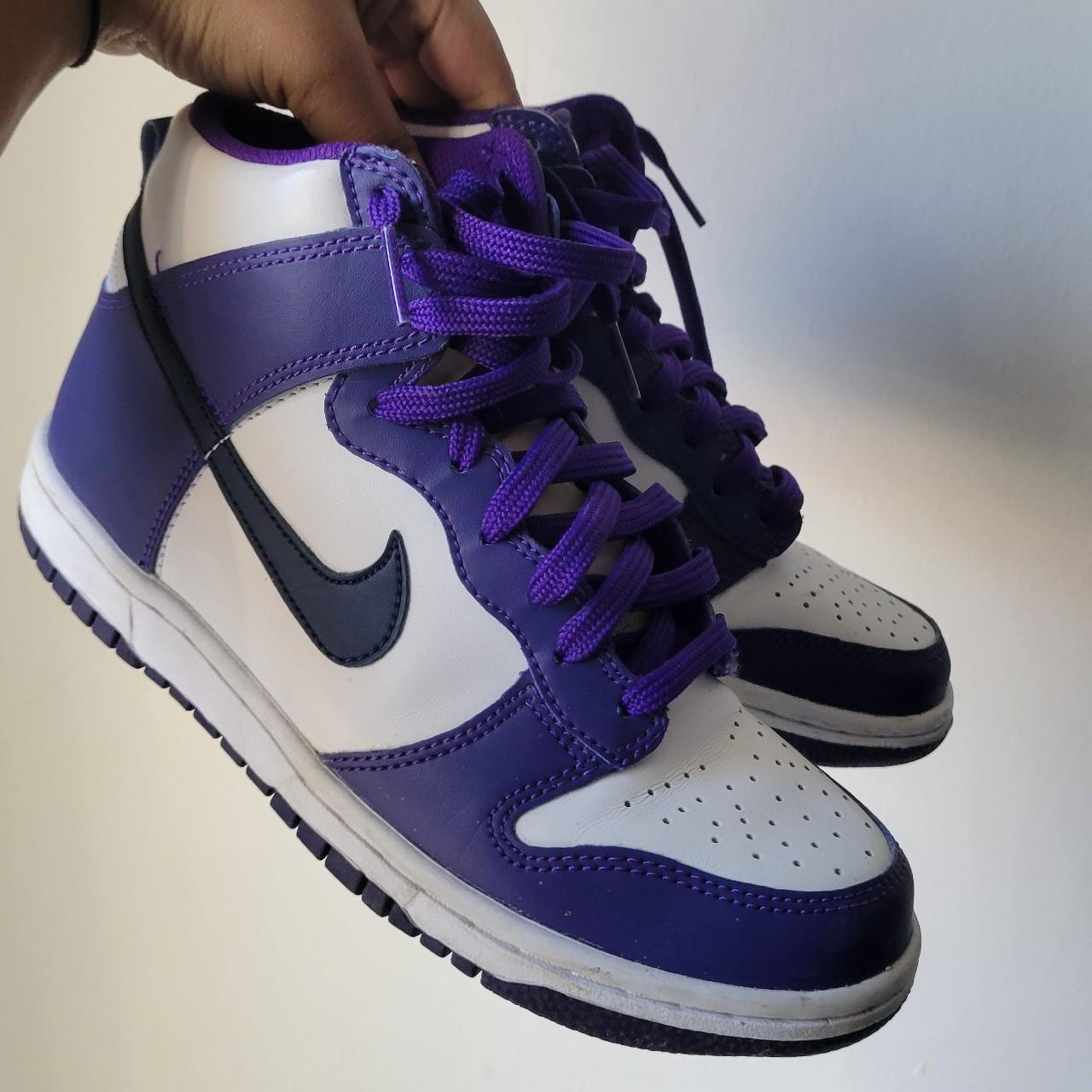 womens dunk high varsity purple resell