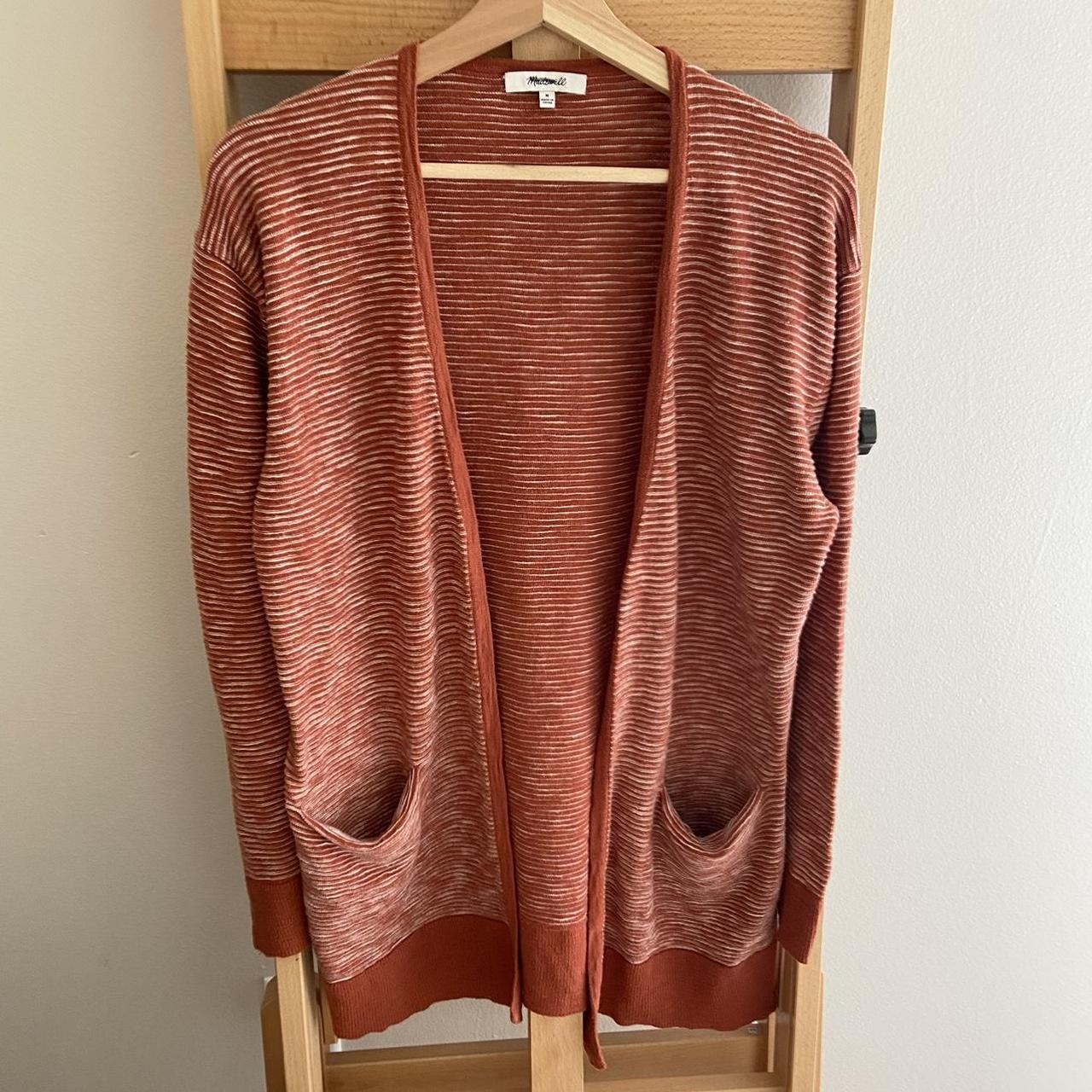 Madewell ryder striped cardigan best sale