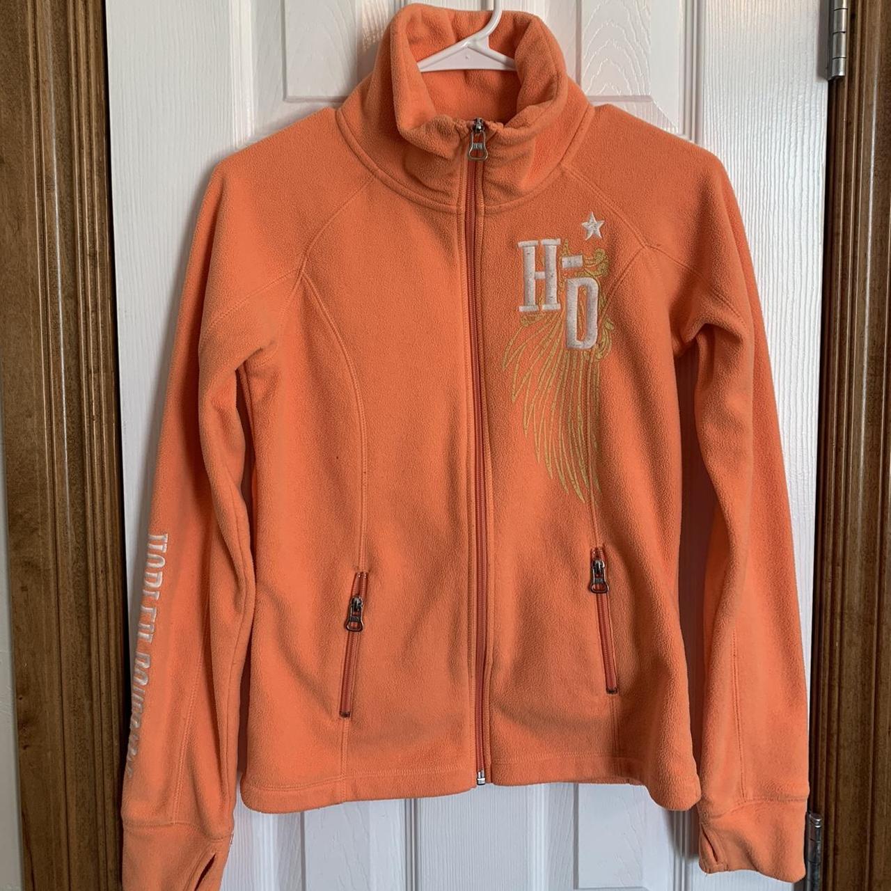 2000’s Harley Davidson zip up jacket Pre love small... - Depop