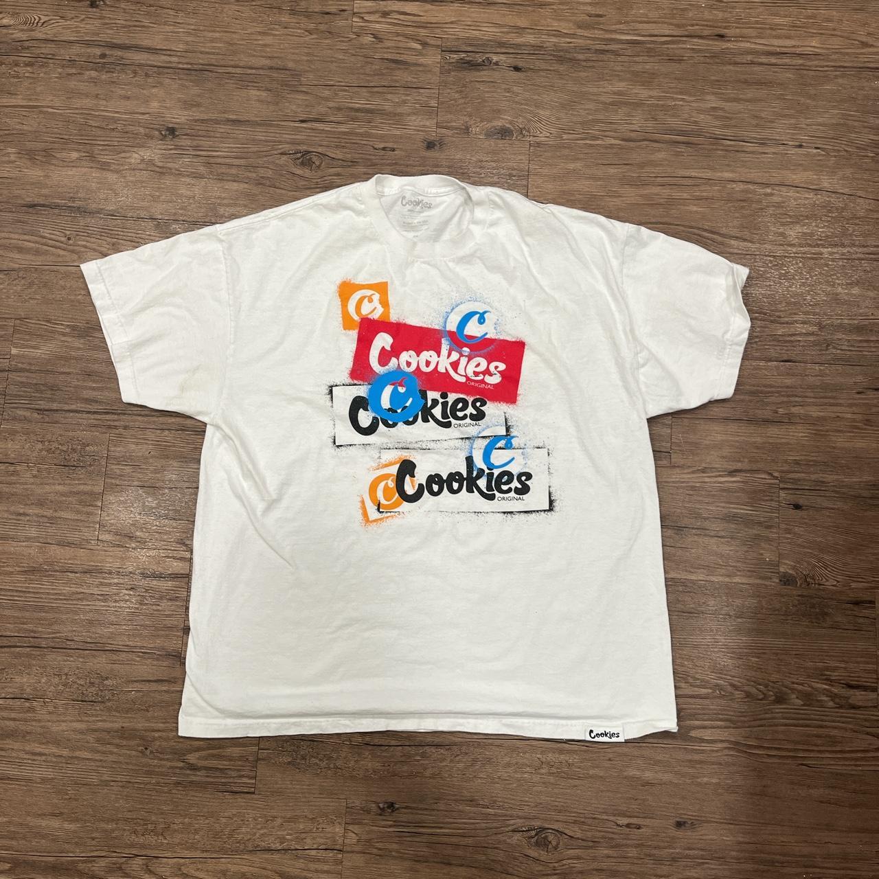 Cookies tshirt size 2XL fast shipping Depop