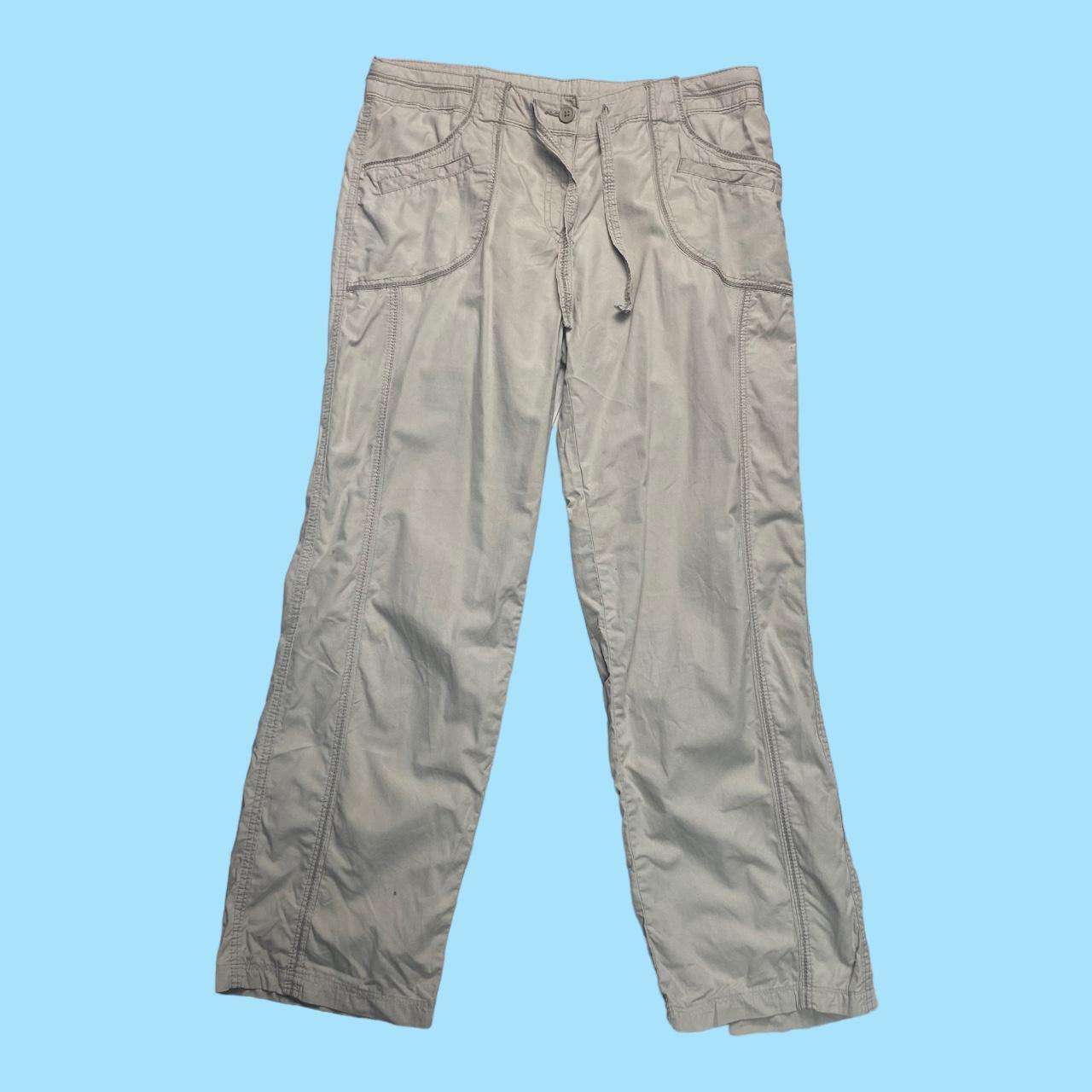 Marks & Spencer Women's Cream Trousers Depop