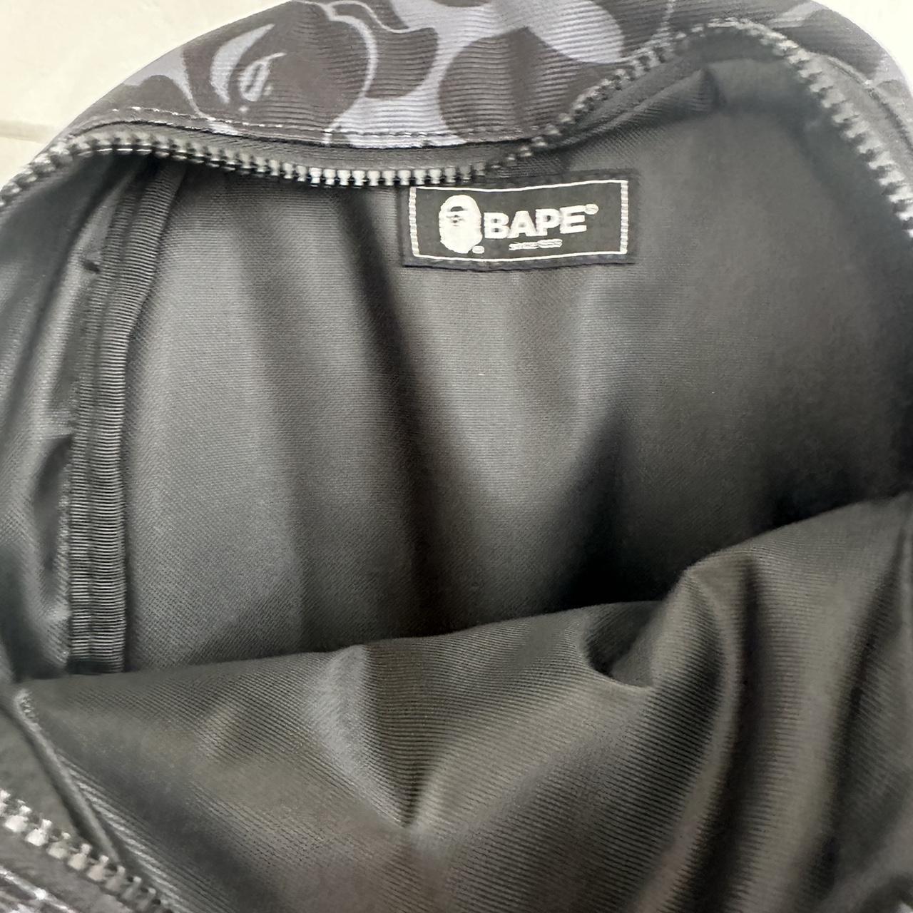 BAPE Book Bag A BATHING APE 2019 Black Collection Bag SUPREME STUSSY