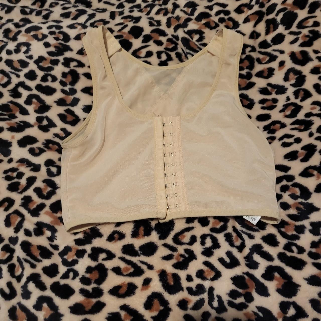 amazon trans ftm binder cream color with adjustable... Depop