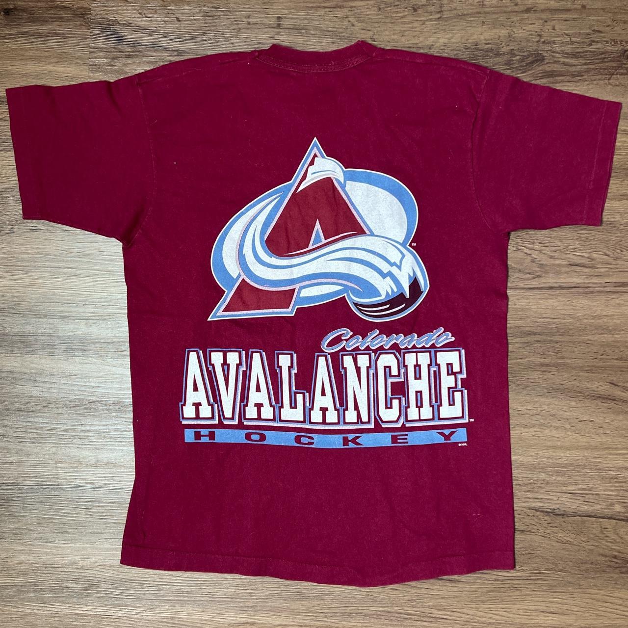 Vintage Colorado Avalanche sweatshirt NHL hockey - Depop