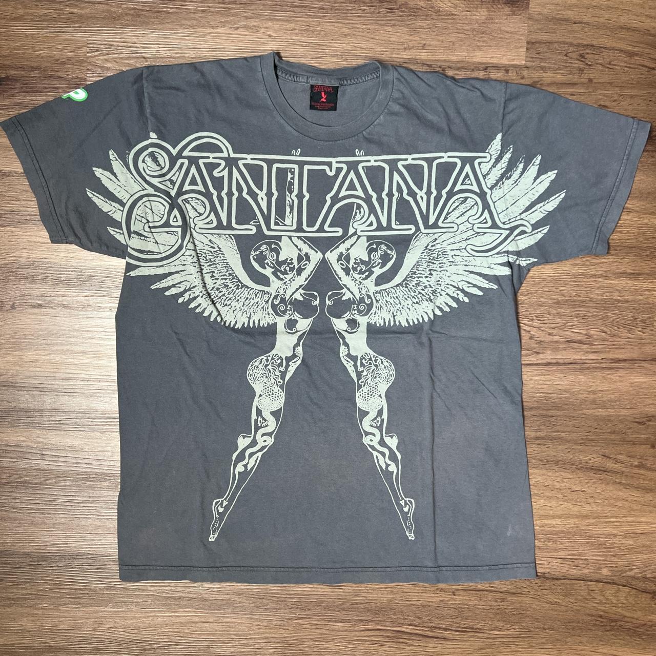 Vintage Santana 2024 Double Angel Band Tee