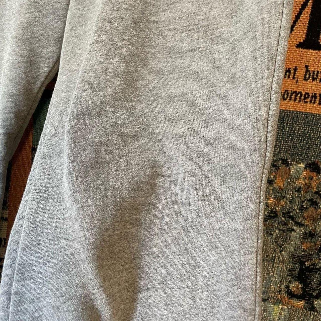 Hollister Grey/Dark Grey Sweatpants Small Logo Mens - Depop
