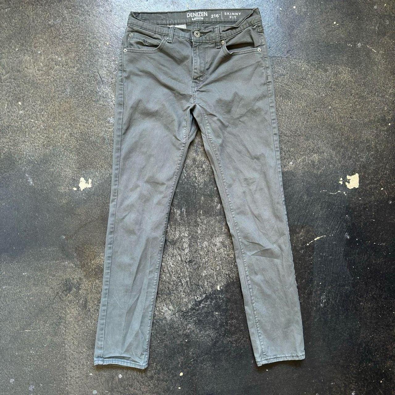 Denizen Men s Grey Pants 216 Skinny Fit Size 28x30