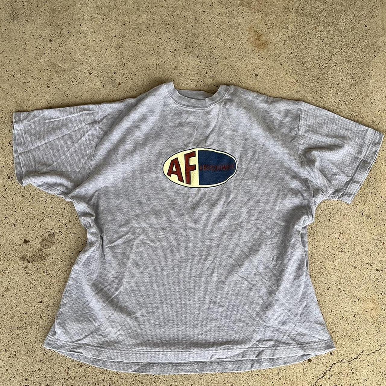 Y2K Abercrombie & Fitch Jersey Tee Size L Jersey... Depop