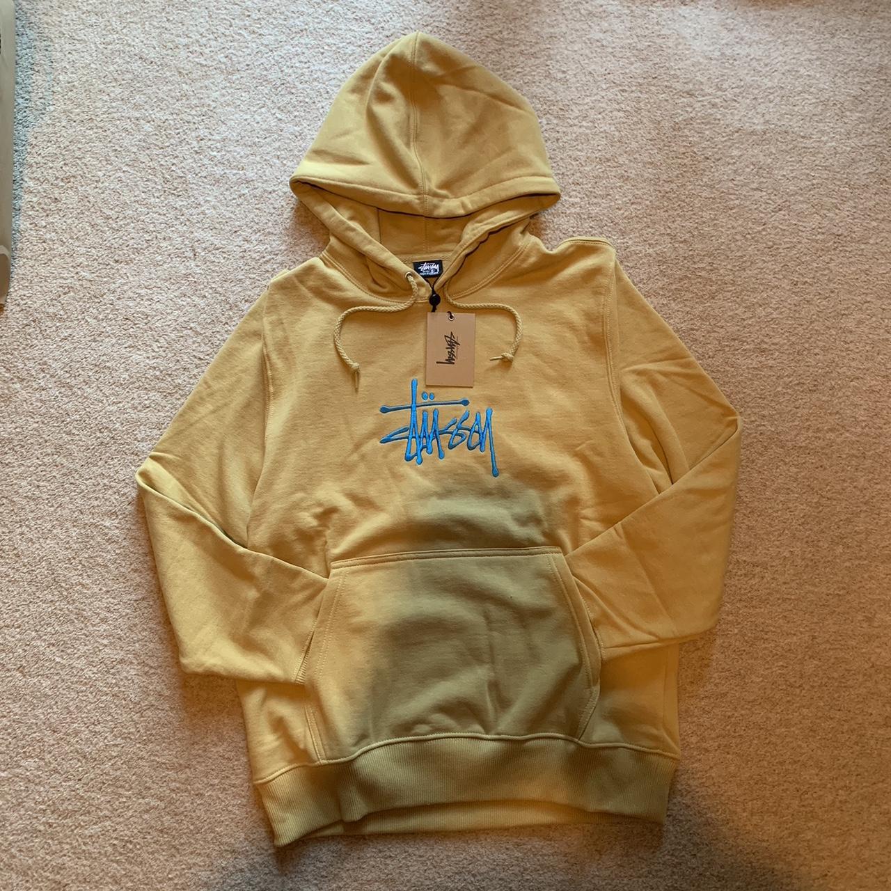 Stussy sales tan hoodie