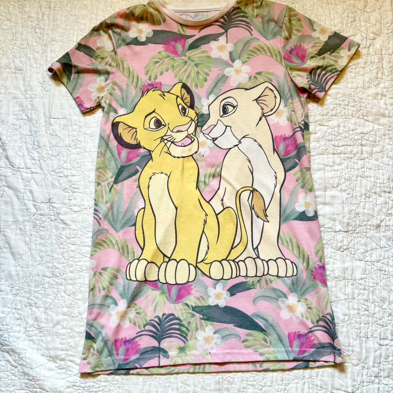 Simba and nala t shirt on sale