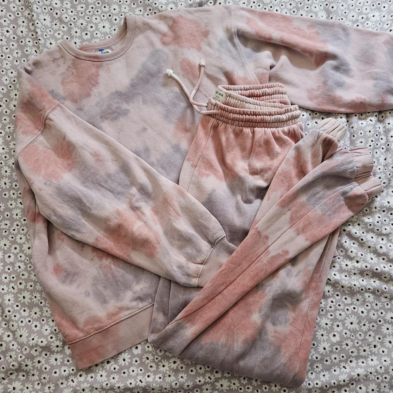 Cotton On Tie Dye Sweater Sweatpants Set top Depop