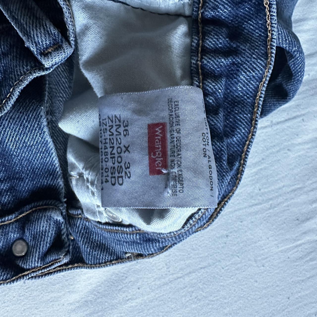 Blue Zm200sd Wrangler Mens Loose Fit Jeans Zm200sd Blue 40w X 30l