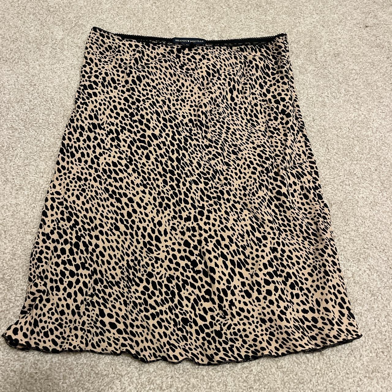 Brandy cheetah print skirt! Brand new without tags,... - Depop
