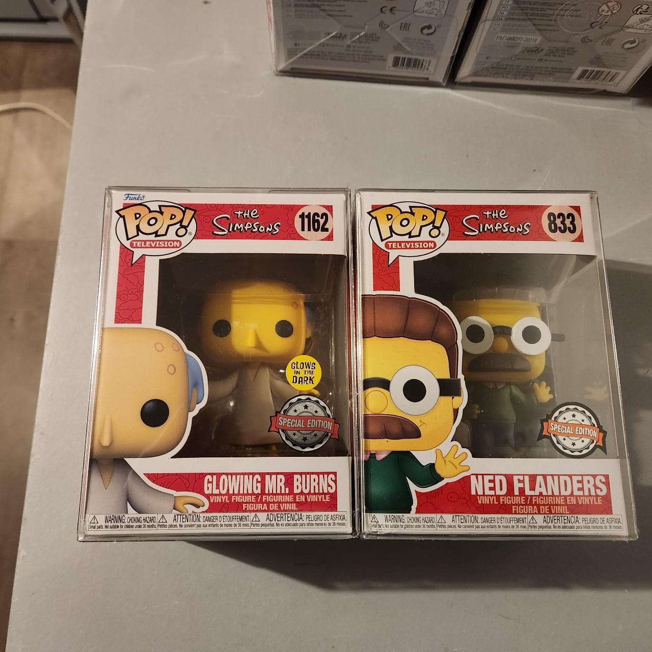 The simpsons funko pops all special/limited edition... - Depop