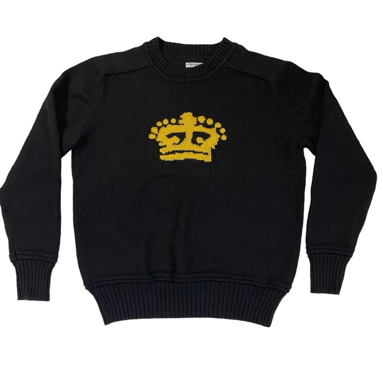 Black and gold sweater mens best sale