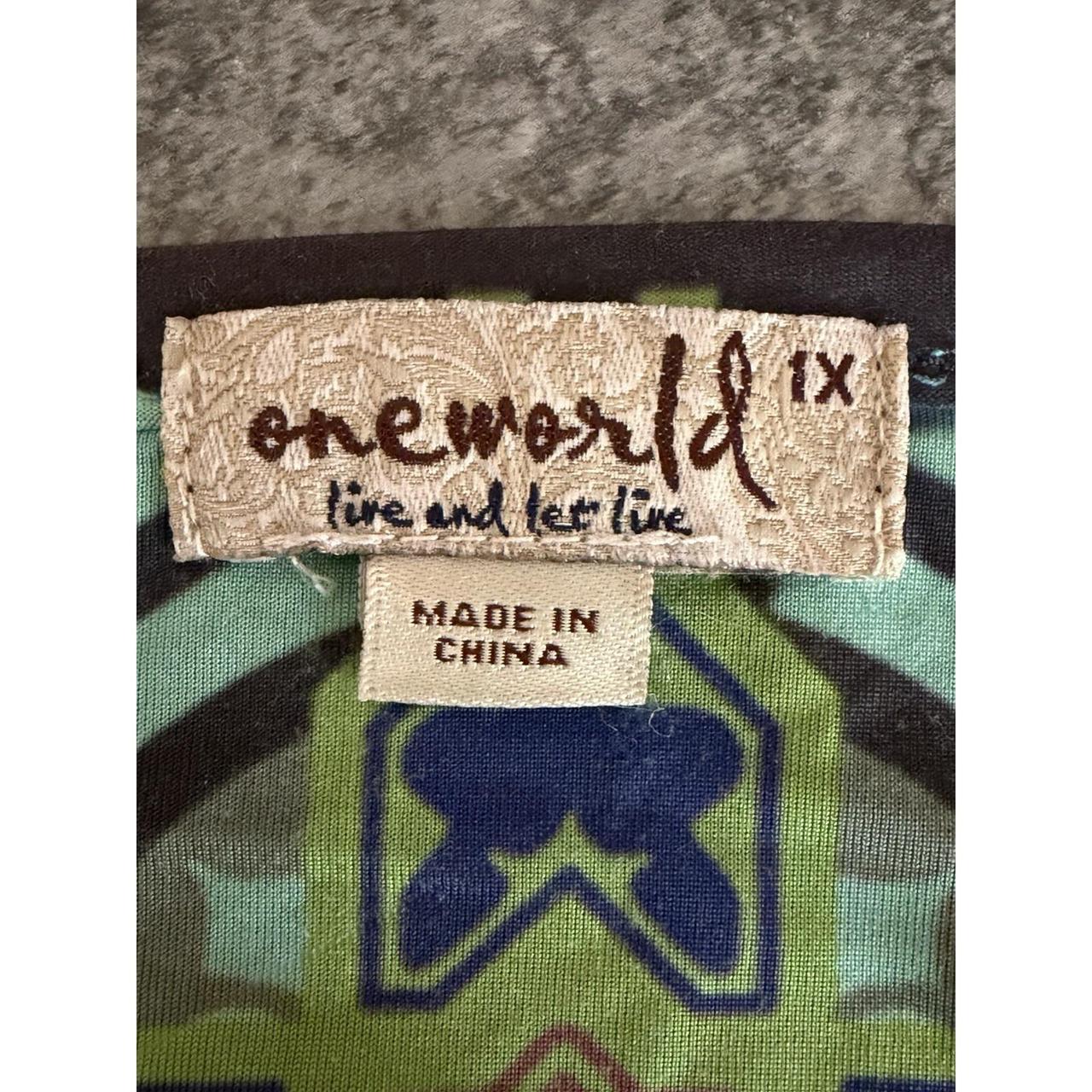 Source Unknown Women's Blouse - Green - XL – One … - image 4