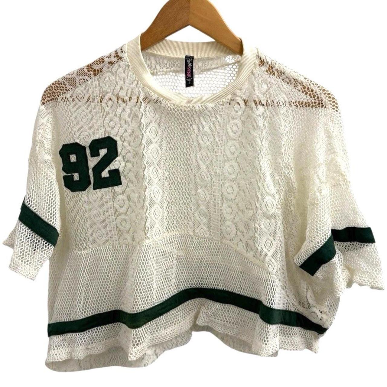 Source Unknown Women's Crop top - White - S – She… - image 1