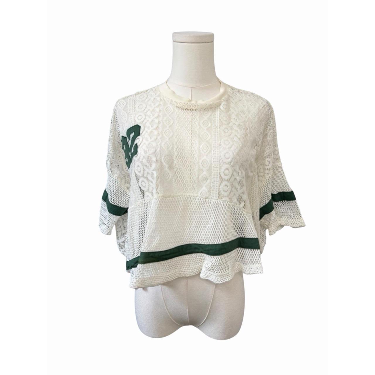 Source Unknown Women's Crop top - White - S – She… - image 3