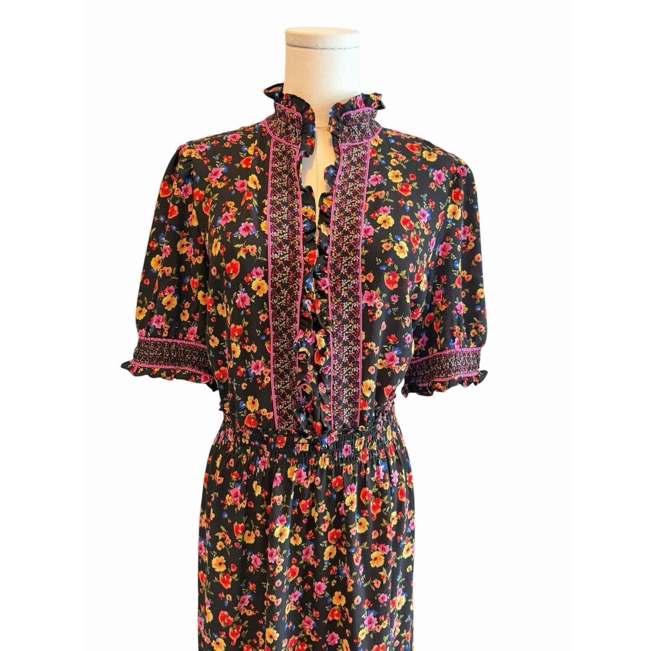 Source Unknown Women's Dress - Multi - 14 – Ditsy… - image 3