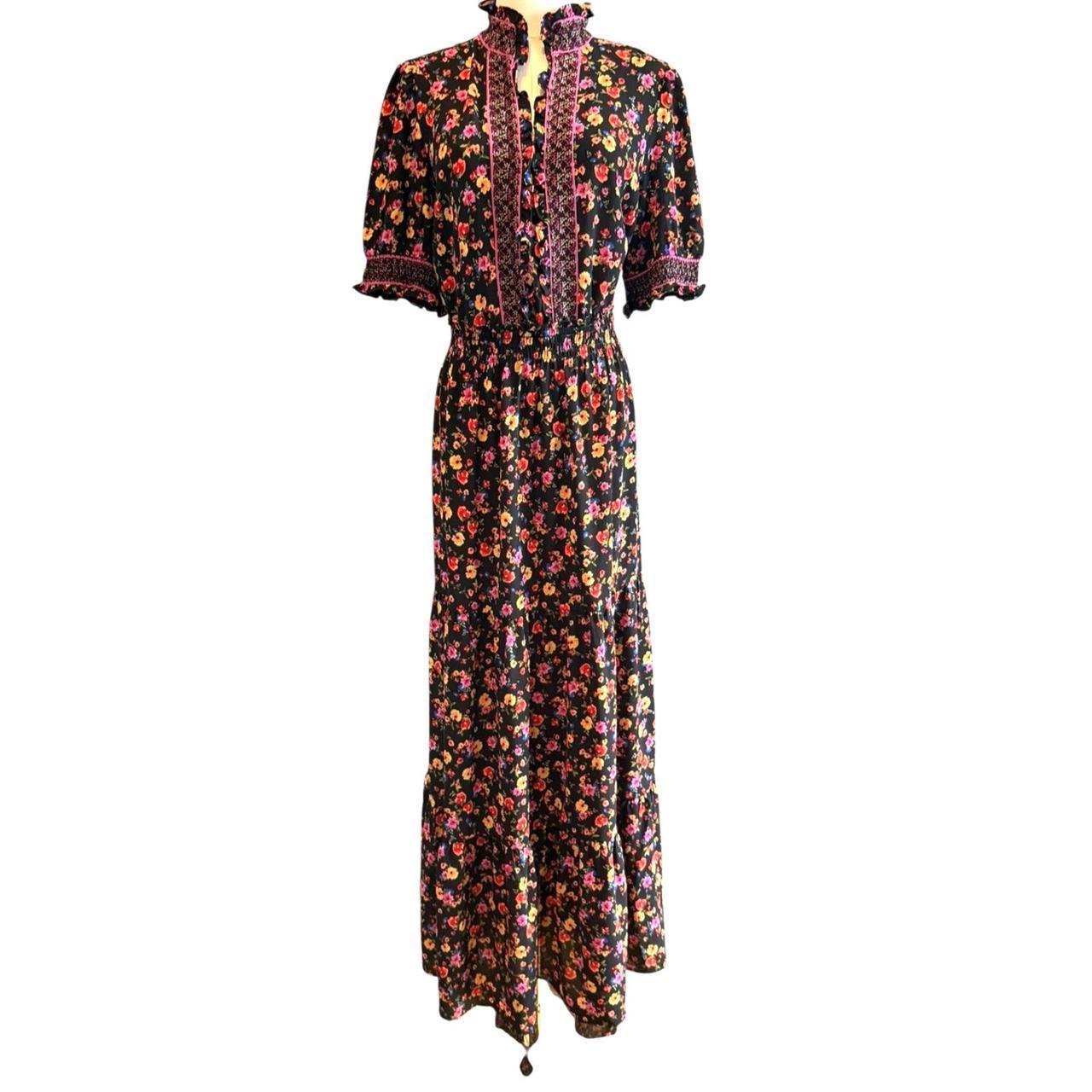 Source Unknown Women's Dress - Multi - 14 – Ditsy… - image 1