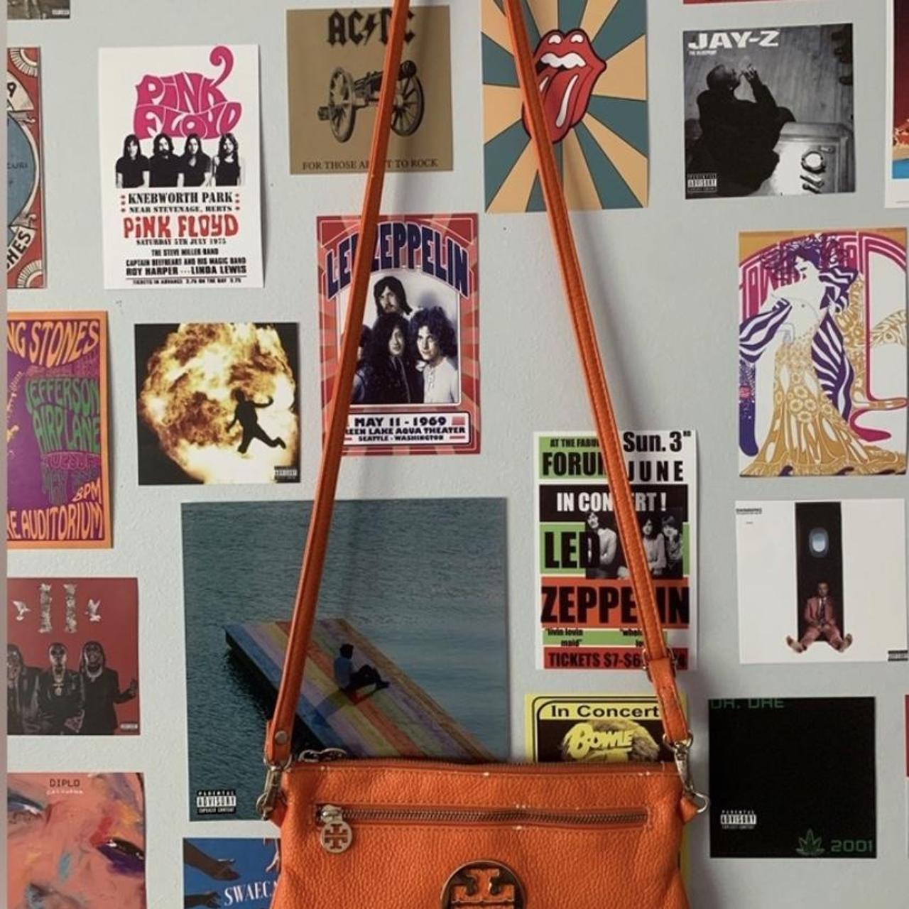 Tory burch bag orange hot sale