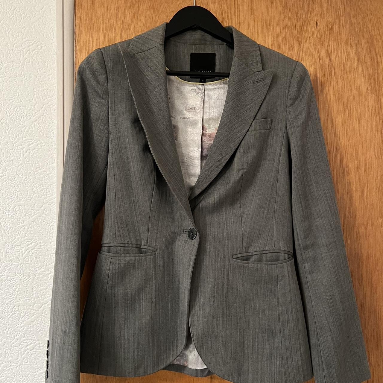 Grey ted baker jacket - Depop