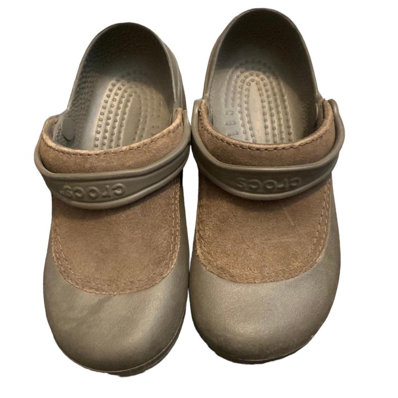 Suede crocs clearance