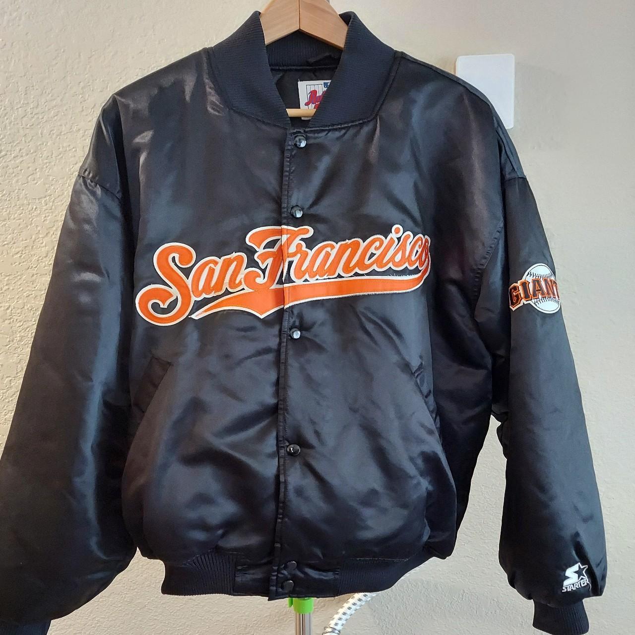 Vintage SF Giants Starter Jacket - Size XL but fits - Depop