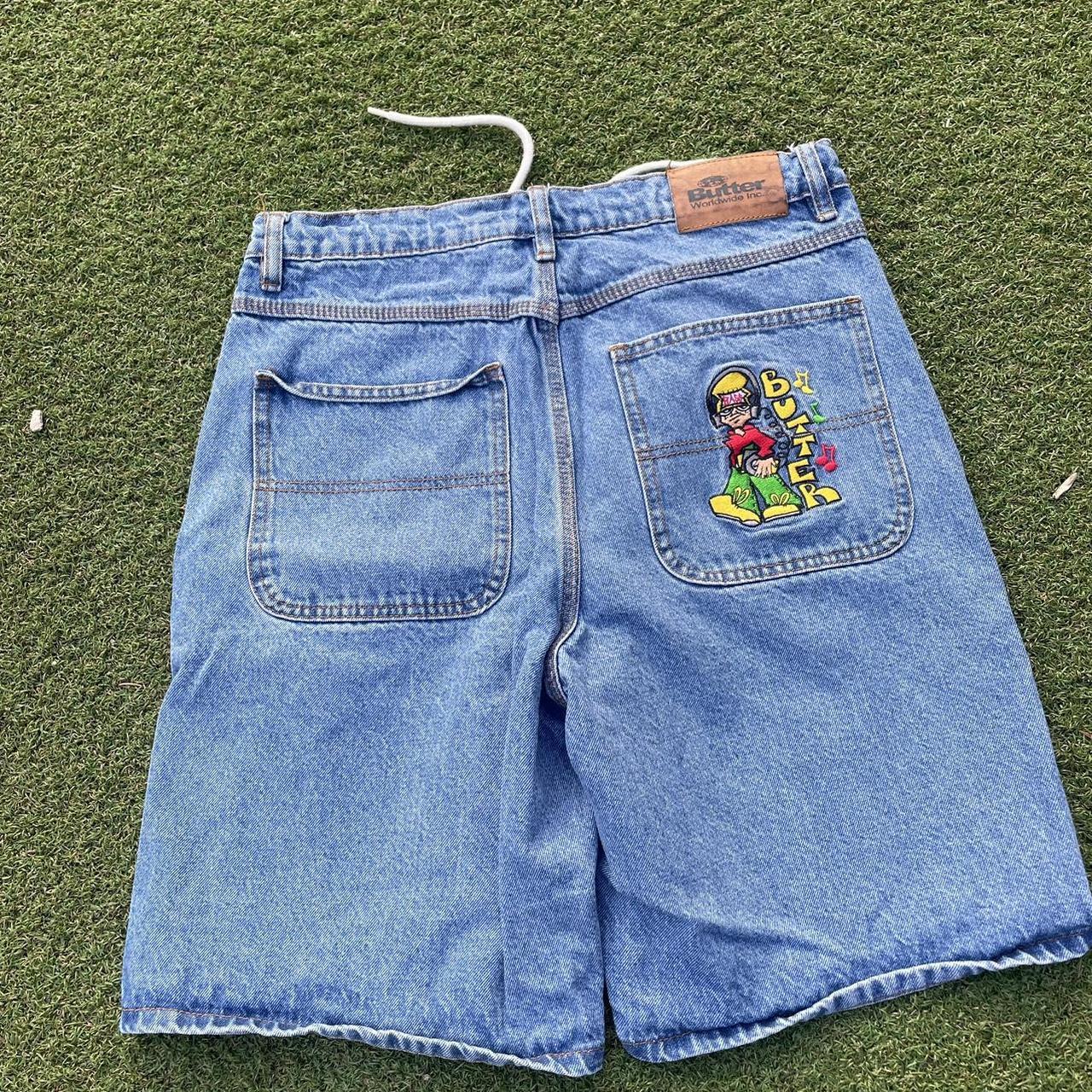 Butter inc baggy jorts size 30 waist perfect... - Depop