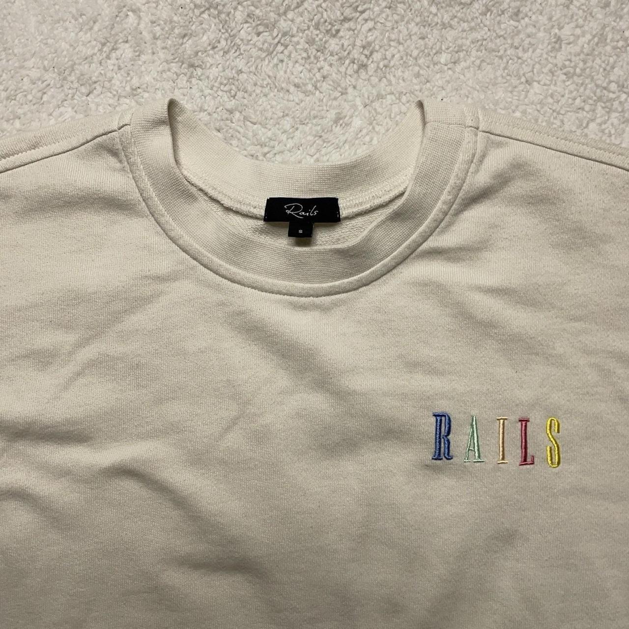 Rails Women's Sweatshirt - White - S – Rails Alic… - image 3