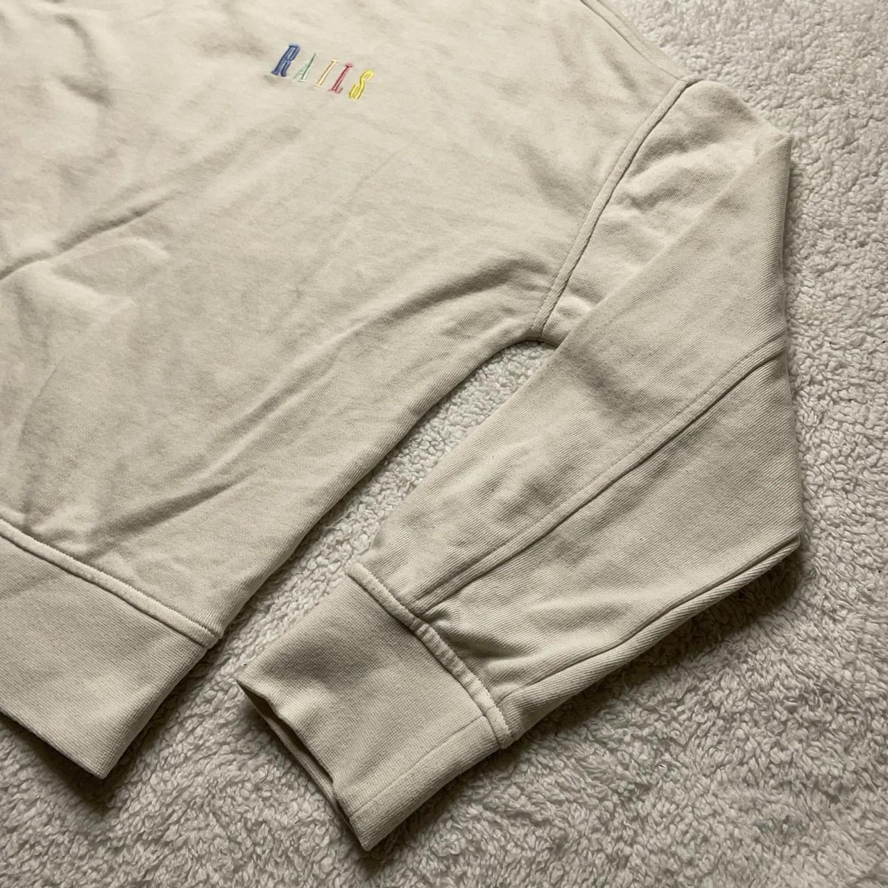 Rails Women's Sweatshirt - White - S – Rails Alic… - image 5