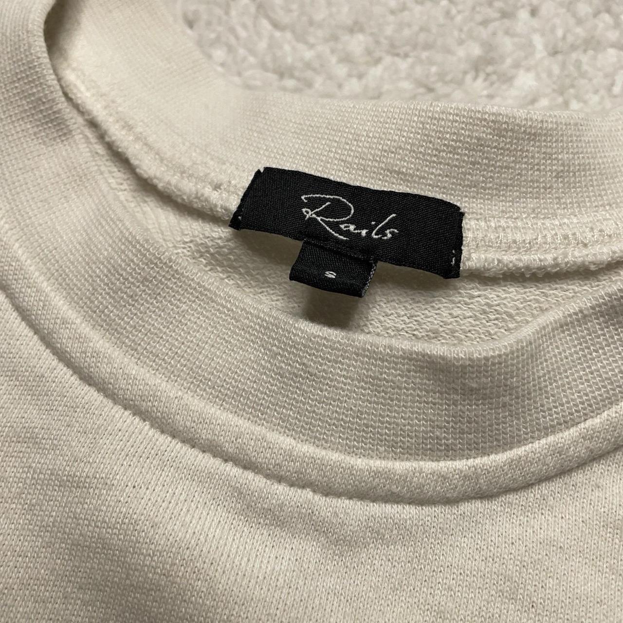 Rails Women's Sweatshirt - White - S – Rails Alic… - image 4