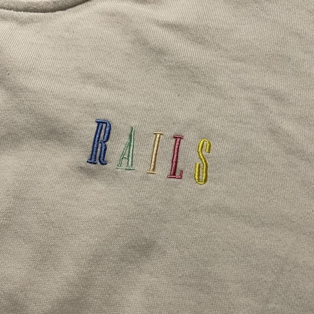 Rails Women's Sweatshirt - White - S – Rails Alic… - image 2