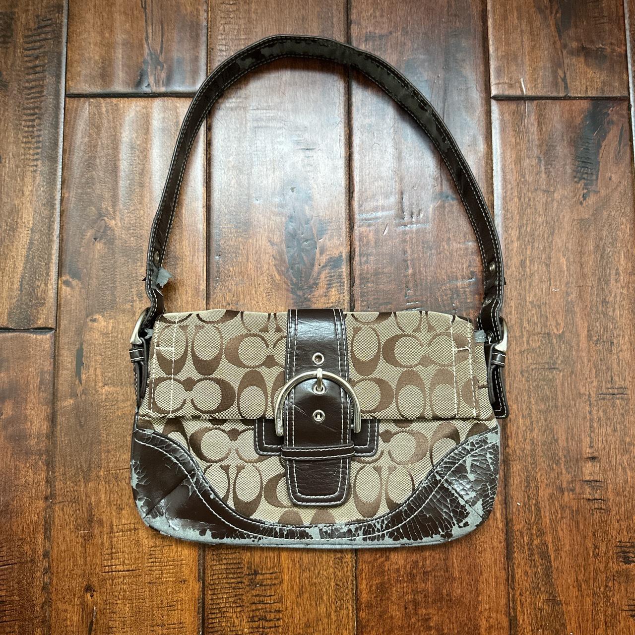 Coach bag leather outlet peeling